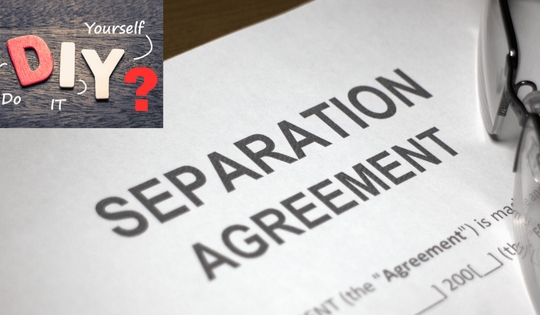 DIY or Consult a Lawyer? Creating a Separation Agreement in Maryland