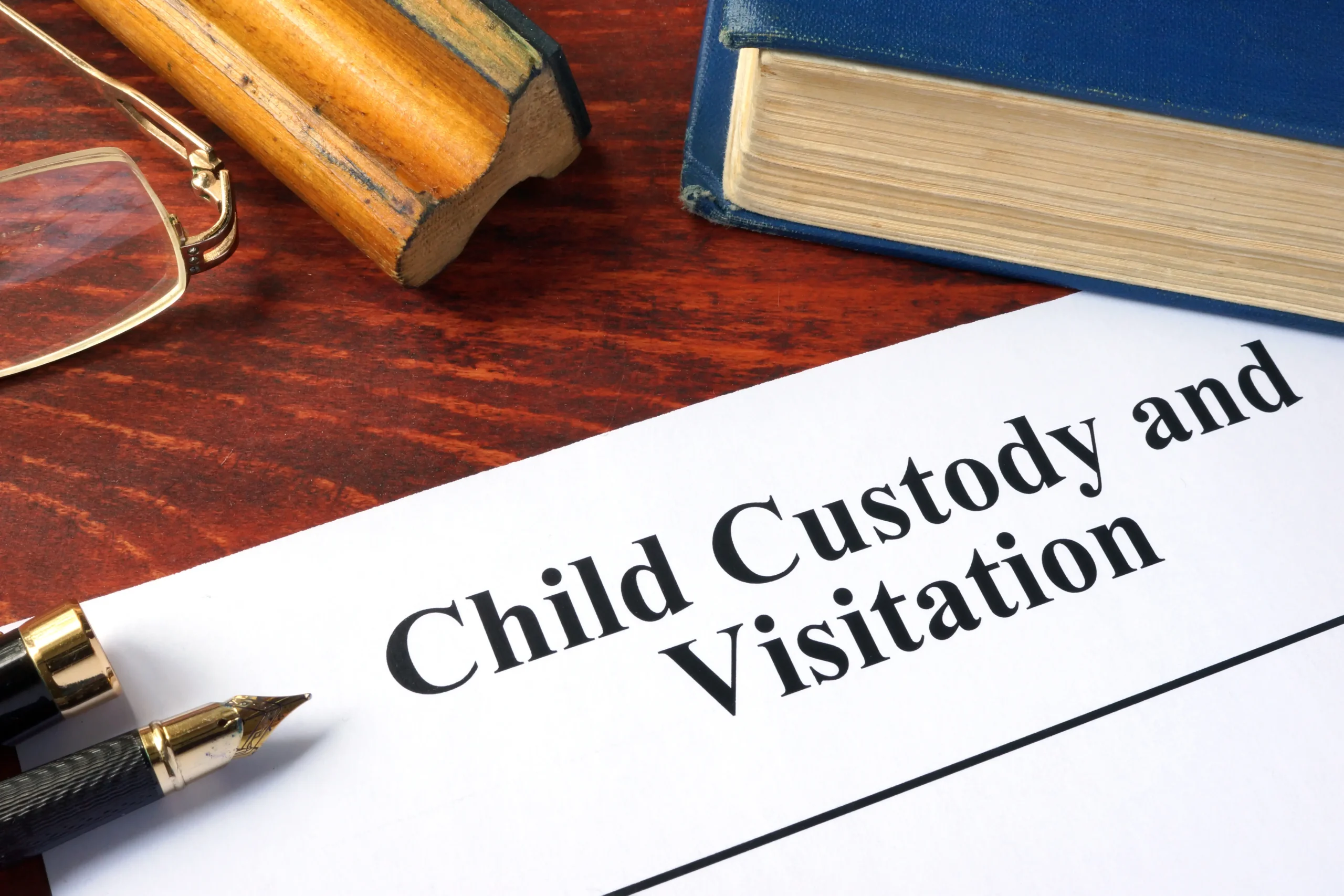 child custody and visitation document