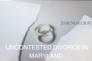 Uncontested Divorce in Maryland