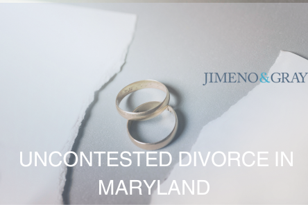 Uncontested Divorce in Maryland